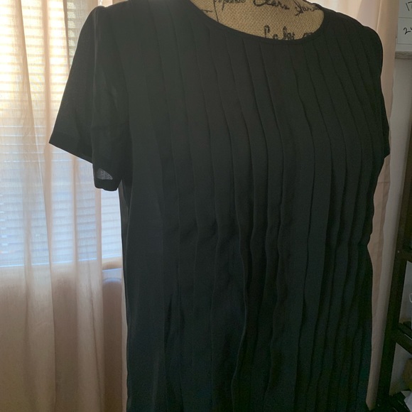 Black work blouse Size Small - Picture 4 of 4
